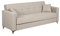 SHIITO | Modelo Cortez - Sofá Cama Clic-Clac con Almacenaje | Comodidad y Estilo en 3 Plazas | 210 x 85 x 84.5 cm - Visón