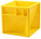 Tabanzhe Measuring Cube Cup-All-in-One Measuring Cube Cooking Baking Measurements Tool Kitchen Device for Liquids Solids Easy Organization Storage(Yellow)