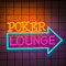NYXEN Welcome Poker Lounge LED Neon-Schild, dimmbar – Leuchtreklame für Spielzimmer, Hausbar, Wanddeko & als Geschenkidee für Pokerfans