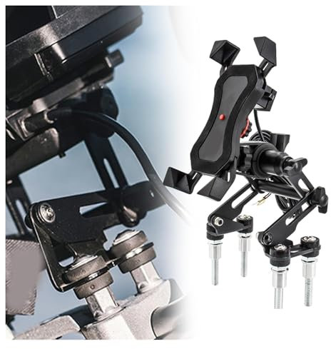 Für B&MW F 850 GS F850GS ADV 2019- Verstellbare Verlängerungshalterung Für Telefonnavigation GPS-Platte Telefonständerhalter Motorrad Navigationshalterung GPS(with USB Set B)