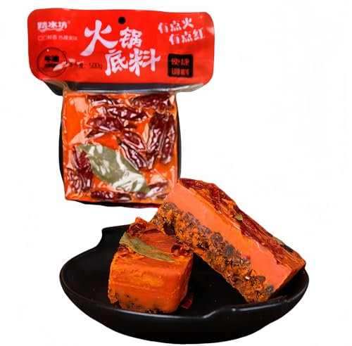Chongqing Handmade Spicy Beef Oil Hot Pot Base Commercial Seasoning 500g