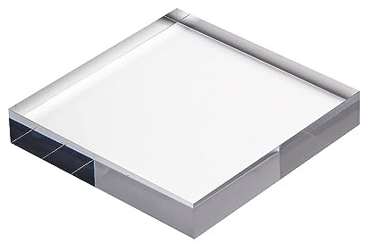 Acrylvitrine Transparente Acrylplatte Kristallklare Sammlervitrine Verschiedene Größen (300 x 300 x 15 mm) - Perfekt für Sammlerstücke und Ausstellungen