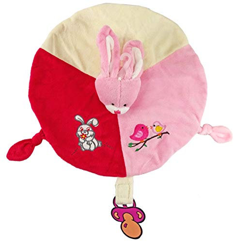 KDO-JOUETS.COM Nouveau Doudou Lapin Rose RODADOU