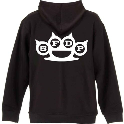 Five Finger Death Punch Kapuzenpullover Knuckles Band Logo Nue offiziell Herren L