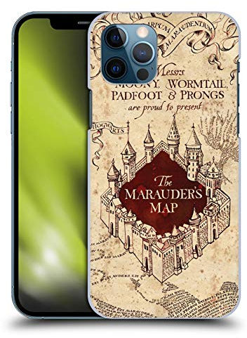 Head Case Designs Officially Licensed Harry Potter The Marauder's Map Prisoner Of Azkaban II Hard Back Case Compatible With Apple iPhone 12 / iPhone 12 Pro