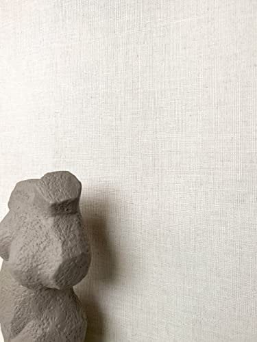 NEWROOM Tapete Grau Vliestapete Einfarbig - Unitapete Uni Stoff-Optik Textil-Optik Modern Leinen-Optik Struktur inkl. Tapezier-Ratgeber