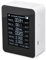 Air quality monitor, USB charging multifunction TVOC detector for PM1.0 PM10 for CO2 TVOC for HCHO PM2.5 White