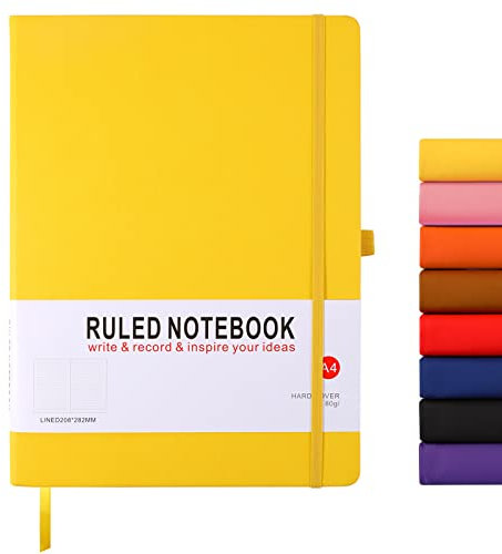 HIJYOO New A4 notebook journal Yellow