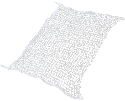 AYNEFY Hay Net Bag Equestrian Horse Straw Bag Slow Slow Feeder Horse Straw Net Eyelet for Pouch for Horses Livestock Bedding Supplies (120x90cm / 47.2x35.4in)