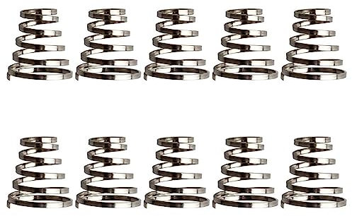 10 Stück Fahrrad-Schnellspanner-Spieß, Federspieß, Radspieß, Schnellspannfeder, Fahrrad-Radfeder, Edelstahl, Schnellspann-Feder, Spieß, Nabe für Fahrrad