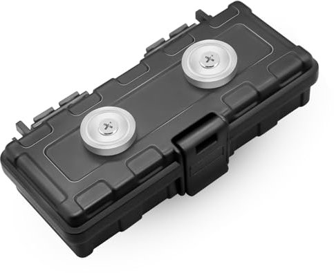 CANIPHA Key Holder Magnetischer Schlüsselhalter unter dem Auto, Ersatz-Magnetschlüsselbox für unter dem Auto, eines magnetischen Autoschlüssels, Magnet-Schlüsselkasten Verstecken Autoschlüssels