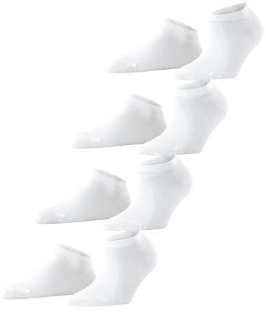 ESPRIT Damen Solid Sneakersocken Baumwolle atmungsaktiv