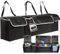 OEMASSIVE Car Design Kofferraumtasche Organizer Autotasch Robuster Schwarz Nadelfilz, für Jedes Fahrzeug Passend(90x25x12 CM)