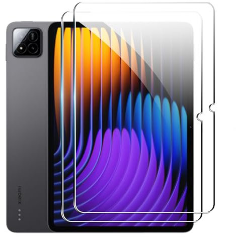 Fitudoos [2 Pack] Cristal Templado protector de pantalla para Xiaomi Pad 7/7 Pro 11.2 Pulgada,[9H Dureza] [Alta Definicion 0.3mm].
