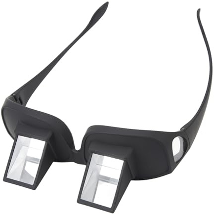 BSTCAR Faulenzerbrille 90 Grad Winkel Bett Prisma Brille Brille hohe Definition Prisma Lie Down Brille für das Lesen
