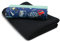 VmG-Store Waffelpique + Baumwollstoff Set farblich abgestimmt Waffel Stoff 100% Baumwollstoff Tex Standard 100 (Arbeitsfahrzeuge Set103)