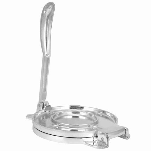Tortilla Press, Aluminum Alloy Foldable Dough Press for Roti Maker, Tacos, Wraps, for Home and Picnic