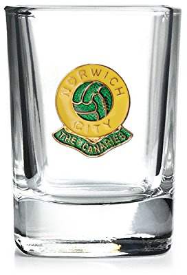 Knight Football Shot Glass Norwich