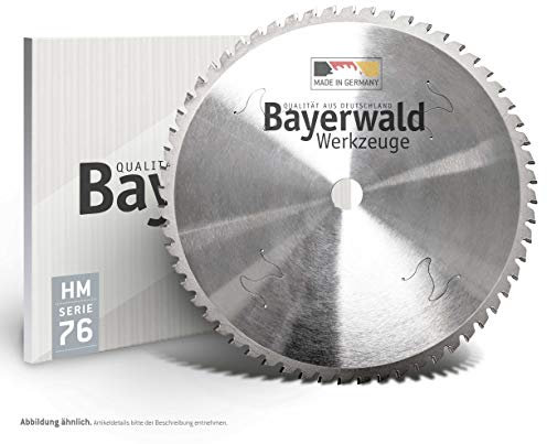 Bayerwald - HM Kreissägeblatt | Serie 11.76 - Trapezflachzahn | Dry Cutter Profistahl (Ø 355 mm x 25,4 mm x 72 Z)