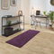 Carpet Studio Ohio Teppich Läufer 67x180cm, Weicher Kurzflor Teppich Läufer Flur, Schlaffzimmer, Wohnzimmer & Küche, Pflegeleicht, Geruchsneutral - Lila