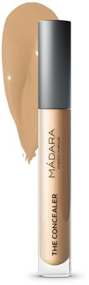 MÁDARA Organic Skincare | Concealer für den perfekten Teint 35 HONEY – 4 ml, frisches Finish, Hyaluronsäure, natürlicher Concealer für Augenringe und Unreinheiten, vegan, COSMOS Natural zertifiziert.