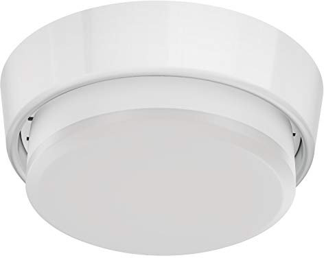 ledscom.de GX53 Lampen-Fassung INEL rund 90mm Ø inkl. LED Lampe 10,301W 1212lm weiß