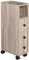 kleankin Support Papier Toilette - Porte-Papier Toilette - Armoire pour Papier Toilette - 3 Niveaux + Sortie Papier Panneaux Aspect chêne Clair