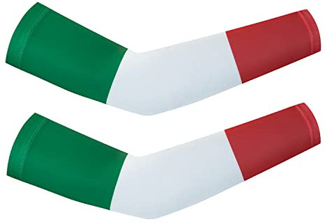 Manicotti da ciclismo - Coppia di scaldamani da ciclismo donna uomo, Italia, Small