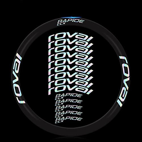 Fahrradfahrrad Fahrradradaufkleber Roval CLX Fahrradaufkleber Road Bike Rim Decals Rad Set Rim Sticker Bikes Decals Rad Bicycle Accessoires (Color : Custom Color)