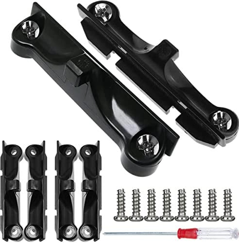 Xiatiaosann AM4 CPU Fan Bracket Clip for AMD Backplate, Heatsink Retainer Mounting Support Buckle for Hook-Type Air-Cooled or Partially Water-Cooled Radiators, CPU Fan Holders, 3 Pairs