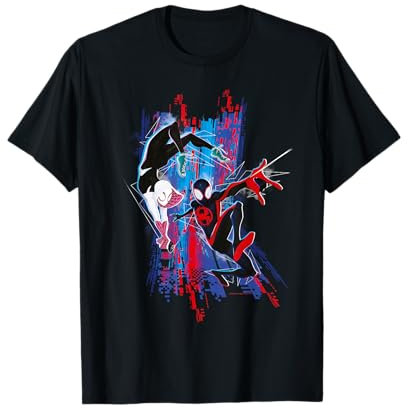 Marvel Spider-Man: Across the Spider-Verse Miles and Gwen T-Shirt