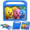 Custodia per tablet per Samsung Galaxy Tab S5e 10.5 (2019) SM-T720 T725 Bambini Friendly, maniglia con supporto in schiuma EVA leggera antiurto copertura duarable, blu