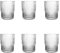 H&H Lyric Set 6 Bicchieri in Vetro, Trasparente, 28cl