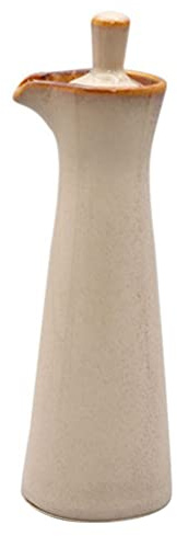 Kichvoe Japanese Style Seasoning Bottle Multi-functional Ceramic Condiment Dispenser for Oil Vinegar Sauces Vintage Design for Home Restaurant and Parties Easy to