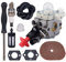 JOJOCY C1M-S267A FS56RC Kit de carburateur pour coupe-herbe Stihl FS40 FS50 FS56 FS70 FC56 FC70 HT56 HT56C KN56 Débroussailleuse Carburateur Remplace 41441200608