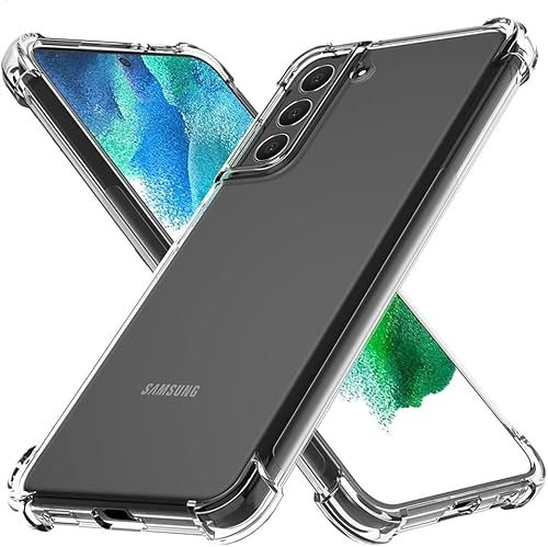 Rival Gadget Custodia antiurto per Samsung Galaxy S23 Gel non ingiallimento, anti graffio paraurti TPU copertura trasparente