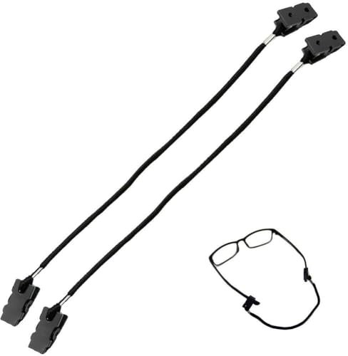 Ericetion 2 Stück Outdoor Hut Schal Wind Clip Lanyard Seil Schnur für Camping Wandern Reisen Kletterausrüstung Kleidung Hut Tasche Werkzeuge