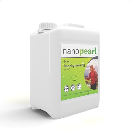 PODOROX NANOPEARL Textil Spray On Imprägnierung | 5000 ml Imprägnierspray | Textil & Leder