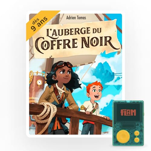 Lunii - Coffret L'Auberge du Coffre Noir - Livre Audio interactif dès 9 Ans à écouter sur FLAM, Petit