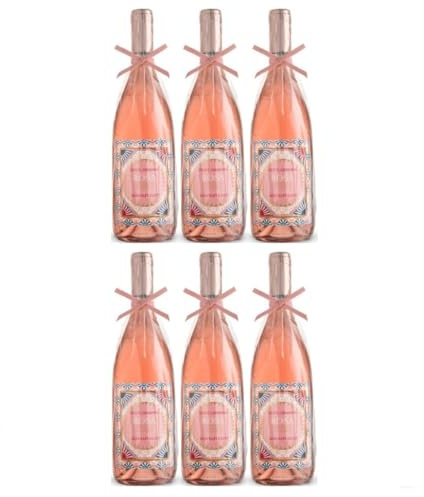 Dolce & Gabbana e Donnafugata Nerello Mascalese, Nocera Rosato Roséwein rosé Sizilien Italien inkl. FeinWert-E-Book (6 x 0,75 l)