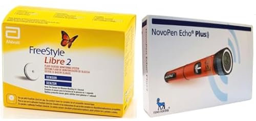 Abbott Freestyle Libre 3 Plus Sensor Pack of 2 for diabetes monitoring CGM for UK, White, plus FREE alcohol wipe and water proof CGM patch