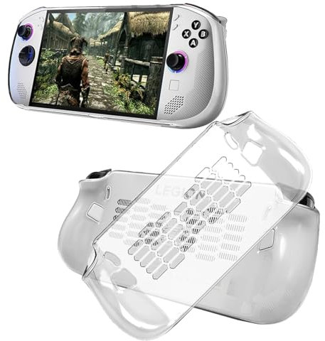 CONAPIKA Funda para Lenovo Legion Go S, Ligera Suave TPU Anti-arañazos, Anti Drop Anti-Choque Case para Lenovo Legion Go S, Transparente