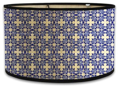 Bosiyrggrl Lamp Shades Print Oval Lamp Shade 30x30x20CM Vintage Lamp Shades for Chandeliers and Floor Lamps J
