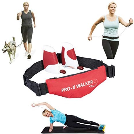 Pro X Walker einzigartiges Widerstandstrainings für unterwegs, Out & Indoor, Pilates, Physiotherapie, Nordic Walking, Krafttraining, Fitness, Kinderwagen- Hundespaziergang