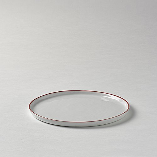 Lambert 21396 Vajilla, Blanco/Rojo