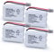 BAOBIAN BT-446 BT446 BT-1005 Replacement Battery Compatible with Uniden Cordless Phone BBTY0503001 BT-1004 GE-TL26402 BT-504 CPH-488B Handset Phone Rechargeable 3.6V 800mAh (4 Pack)