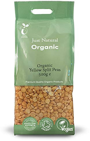 Organic Yellow Split Peas 500g