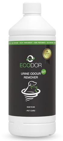 Ecodor UF2000 for Pets 1ltr. EIN geruchsneutralisierer effektiver Haustierurinentferner.Rein biologisch,vegan und ohne Tierversuche hergestellt.Nach Anbruch min. 5 Jahre haltbar
