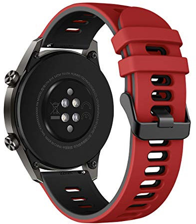 Songsier Correa Compatible con Huawei Watch GT2 Pro 46mm/ GT 3 Pro 46mm/GT3 46mm/GT2 46mm,Compatible con Huawei Watch GT 2e/ GT 46mm/Watch GT Active/Watch 2 Pro, Correa de Repuesto de 22 mm