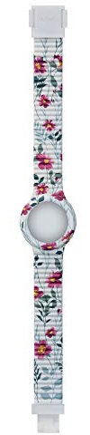 Hip Hop Damen None Uhr mit Silikon Armband HBU0996
